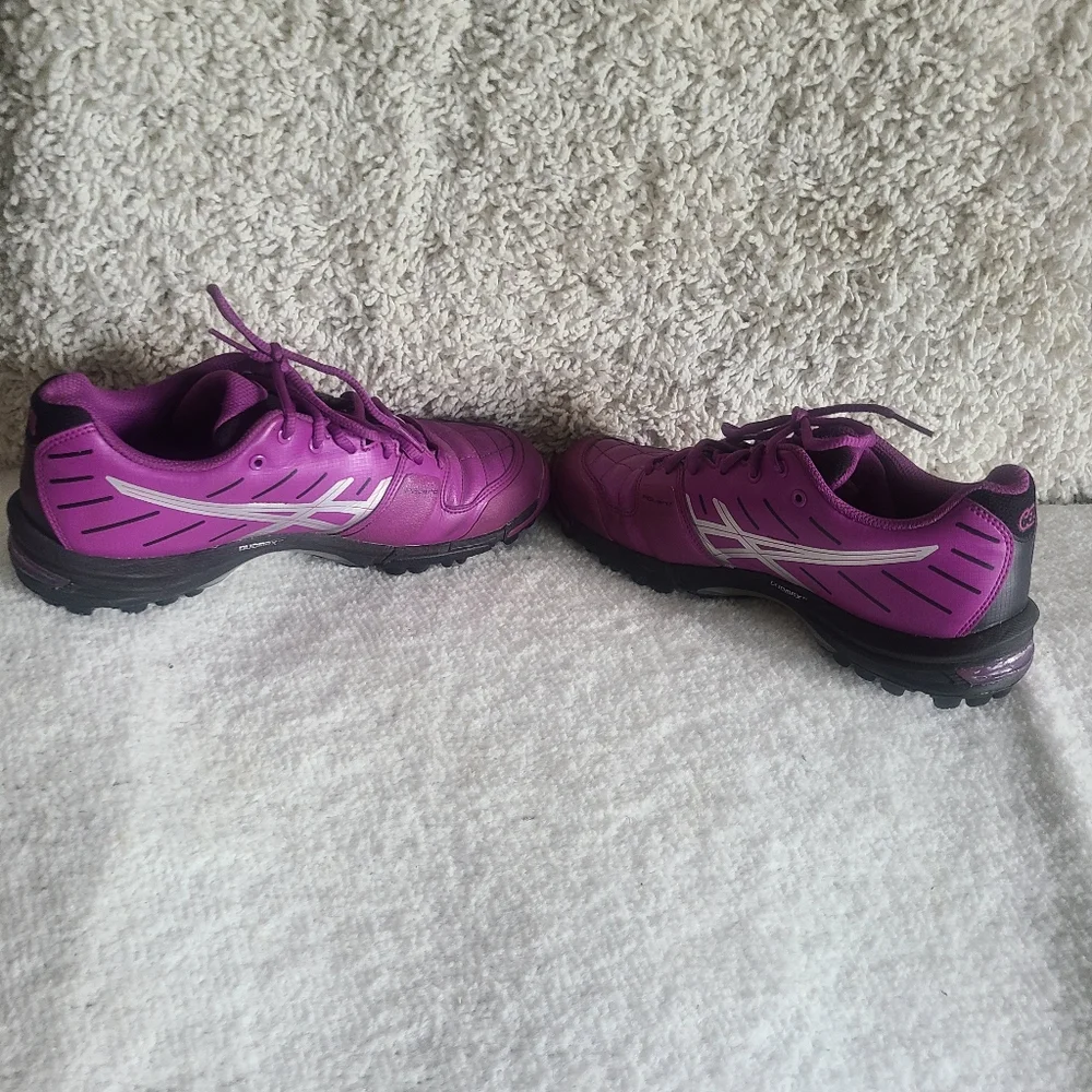 Purple Asics running shoes style P450y - Picture 8 of 10
